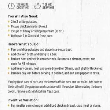 Buy Illinois Prairie Corn Chowder - Hearty Meals 2 pk