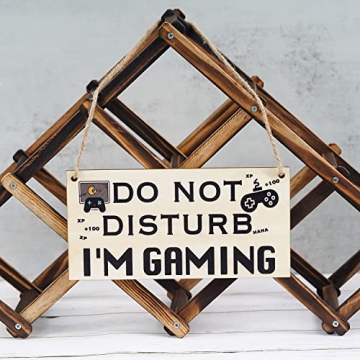 Funny Gamer Sign Do Not Disturb I Am Gaming