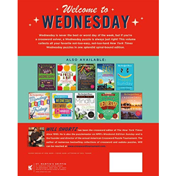New York Times Wednesday Crossword Puzzles Volume 1