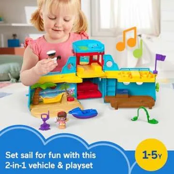 Fisher-Price Little People Toddler Musical Playset with Figures