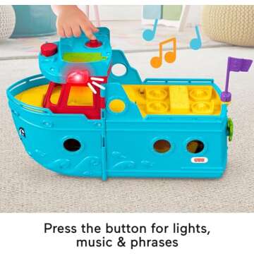 Fisher-Price Little People Toddler Musical Playset with Figures