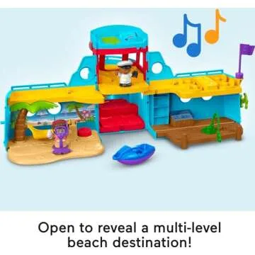 Fisher-Price Little People Toddler Musical Playset with Figures