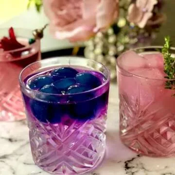 Wild Hibiscus B'Lure Butterfly Pea Flower Extract, 3.4 ounce | Magical Color Change Cocktail Concentrate