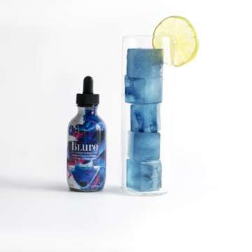 Wild Hibiscus B'Lure Butterfly Pea Flower Extract, 3.4 ounce | Magical Color Change Cocktail Concentrate