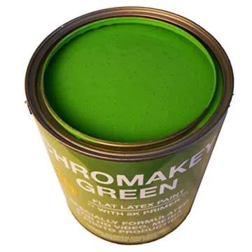 ChromaKey Green Paint - 1 Gallon for HD Video Production with 8K Primer