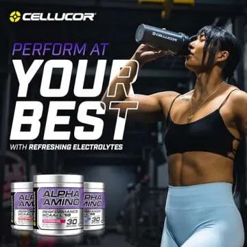 Cellucor Alpha Amino EAA BCAA Powder | Superior Recovery | 30 Servings