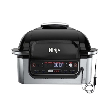 Ninja Foodi Indoor Grill with Air Fryer and Multicooker Features