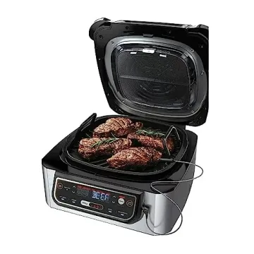 Ninja Foodi Indoor Grill with Air Fryer and Multicooker Features