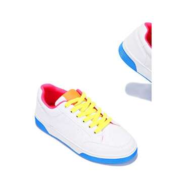 Cape Robbin Women’s Stylish Wedge Sneakers - Size 9