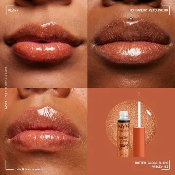NYX Butter Gloss Bling - Non Sticky Vegan Lip Gloss