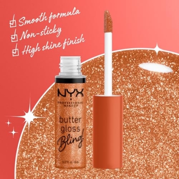 NYX Butter Gloss Bling - Non Sticky Vegan Lip Gloss