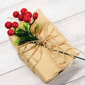 CT CRAFT LLC 2.5" Mesh Burlap Wired Ribbon for Crafts