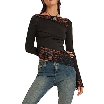 Stylish Women Lace Long Sleeve Shirt for Every Occasion