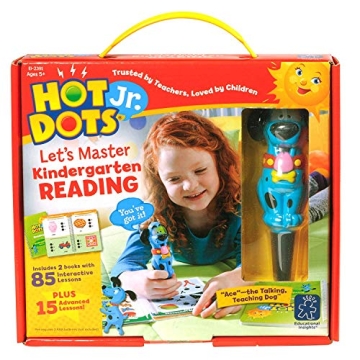 Educational Insights Hot Dots Jr. Let's Master Kindergarten Reading Set, Homeschool & Kindergarten L...