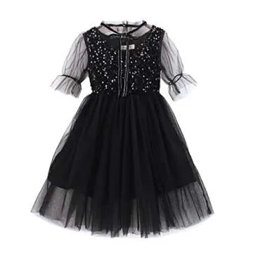 Sequin Tulle Party Dress for Girls & Teens Stylish Sundress