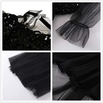 Sequin Tulle Party Dress for Girls & Teens Stylish Sundress
