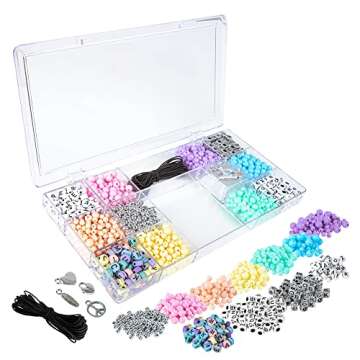 Fashion Angels Tell Your Story Alphabet Bead Bracelet Making Activity Kit with Over 1,500 Beads and ...