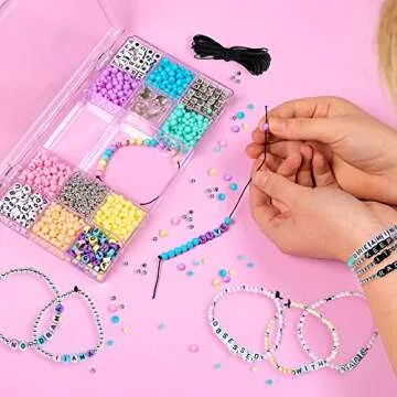 Fashion Angels Bead Bracelet Kit with 1500+ Beads