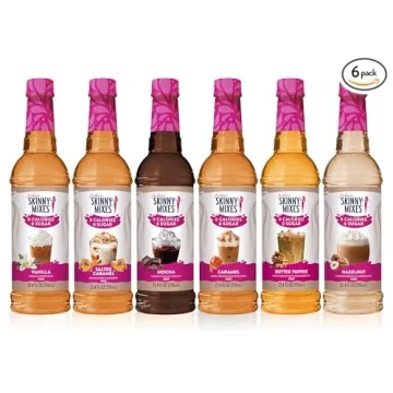 Jordan's Skinny Syrups Sugar Free Sampler - Guilt Free Coffee Flavoring
