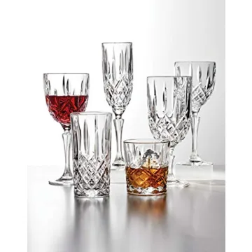 Marquis by Waterford Markham Double Old Fashion Set of 4, 11 oz, Clear
