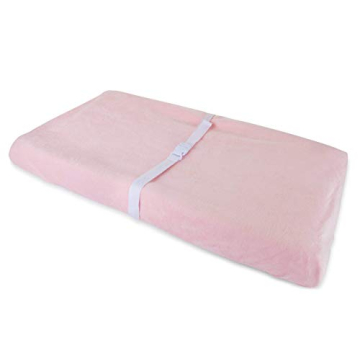 Stylish Waterproof Plush Changing Pad Cover for Babies