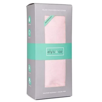 Stylish Waterproof Plush Changing Pad Cover for Babies