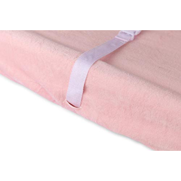 Stylish Waterproof Plush Changing Pad Cover for Babies