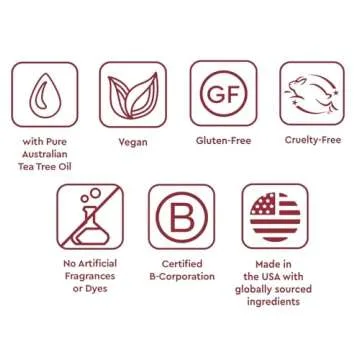 Desert Essence Natural Tea Tree Oil Ultra Care Mouthwash - Mega Mint - 16 Fl Oz - Freshens Breath - Defends Against Sugar Acids - Vitamin C - Soothes Gums - Whitening Floss - Removes Food Debris