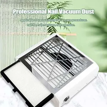 BQAN Nail Dust Collector - High-Speed Dust Extraction