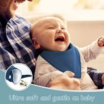 Yoofoss Baby Bibs 10 Pack Soft and Absorbent Baby Bandana Drool Bibs for Boys Girls