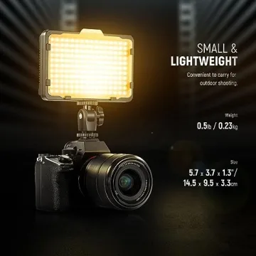 NEEWER Dimmable 176 LED Video Light Kit for Stunning Shots
