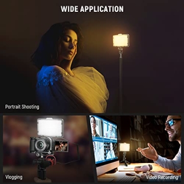 NEEWER Dimmable 176 LED Video Light Kit for Stunning Shots