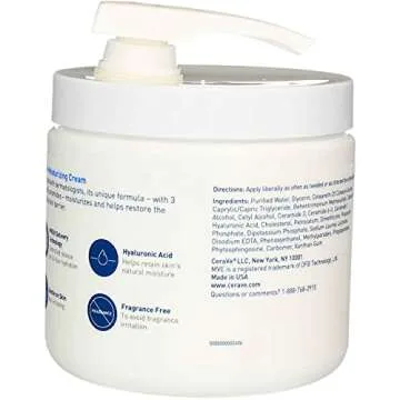 CeraVe Moisturizing Cream with Pump for Dry Skin - 16 Ounce