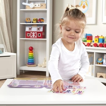 Melissa & Doug 76 Reusable Puffy Sticker Activity Book