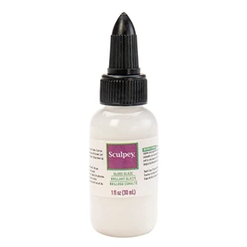 Sculpey Gloss Glaze - Non Toxic, High-Gloss Finish for Crafts