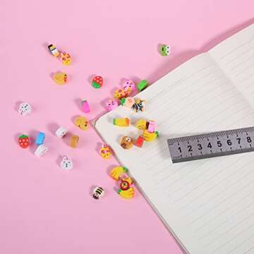 300 Mini Erasers for Kids | Fun Educational Toys