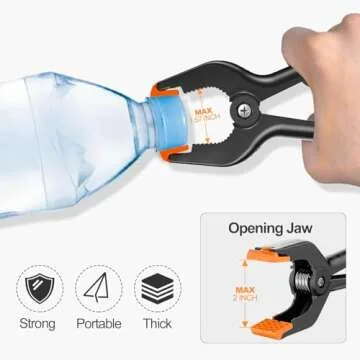 EMART Heavy Duty 4.5 Inch Spring Clamps - 12 Pack