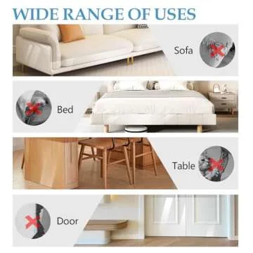 ZAHAT Cat Scratch Furniture Protector 157" L x 15" W – Couch Protector from Cat Claws, Durable Anti-Scratch Sofa Covers for Pets, Protect Furniture from Damage – Easy to Install and Clean