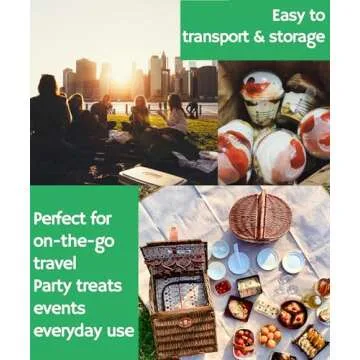 Aatriet 9 oz Clear Plastic Cups with Domes - 25 Sets Dessert Cups with Lids (NO HOLE), Crystal PET Parfait Cups, Disposable Party Cups for Fruit/Ice Cream/Cupcake/Iced Cold Drinks