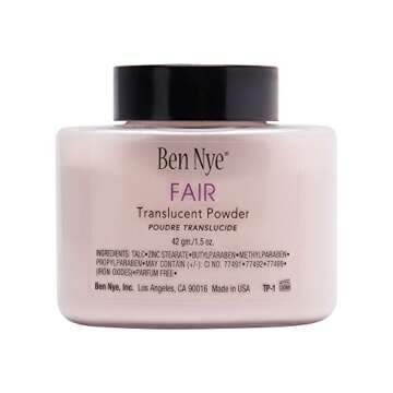 Ben Nye Fair Translucent Powder for Flawless Finish