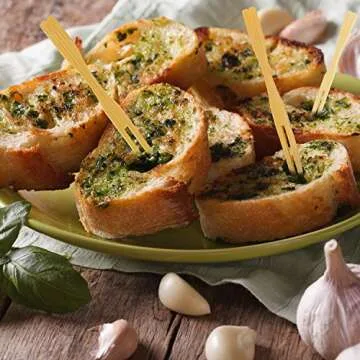 Jovitec 220 Pcs Mini Bamboo Forks 3.5 Inch Appetizer Forks Bulk Cocktail Forks disposable Wood Toothpicks Double Prong Charcuterie Picks for Birthday Party Wedding Food Fruit Supply