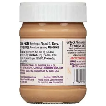 Cinnamon Toast Crunch Creamy Cinnamon Spread Delightful Flavor