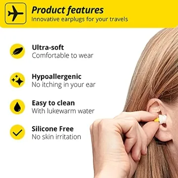 Alpine FlyFit Earplugs for Pain-Free Air Travel