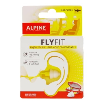 Alpine FlyFit Earplugs for Pain-Free Air Travel
