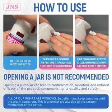 Progesterone Cream (Bioidentical) for Menopause Hot Flashes Relief 3000 mg - Support Hormone Balance for Fertility & Conception with Dong Qai - Bio-Identical Progesterone Cream for Women - 3.4 fl oz