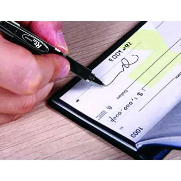 Inc. R2 Comfortable Rollerball Pens - 12 Pack Black Ink