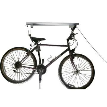 RAD Cycle Products Rail Mount Bike and Ladder Lift for Your Garage or Workshop Holds up to 75 Pounds No Mounting Board Needed
