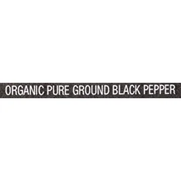 Organic Pure Ground Black Pepper 12 oz - McCormick