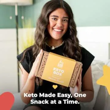 KETO Snack Box: Keto Sampler Snacks and Treats - Low Carb (5G or less) Low Sugar, High Fat Keto Friendly Snacks- Great Keto Care Package