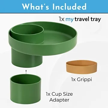 My Travel Tray Round - Convenient Snack Holder for Kids